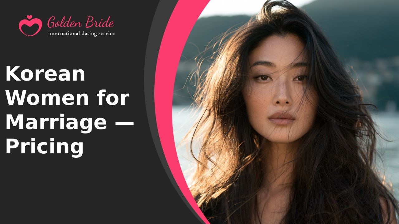 GoldenBride pricing tiers for members connecting with Korean women