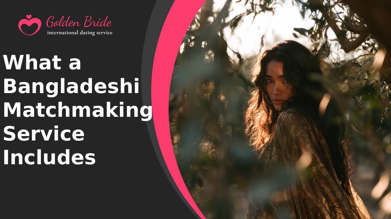 What a Bangladeshi Matchmaking Service Includes