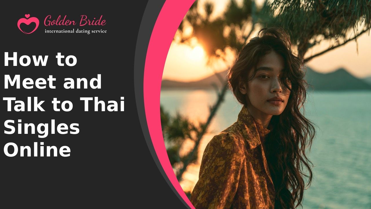 How to Meet and Talk to Thai Singles Online