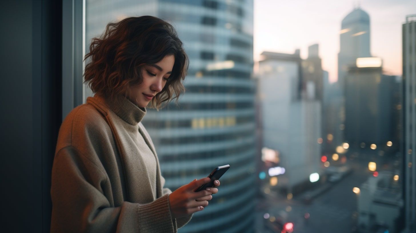 she sends an extra message if you don’t answer