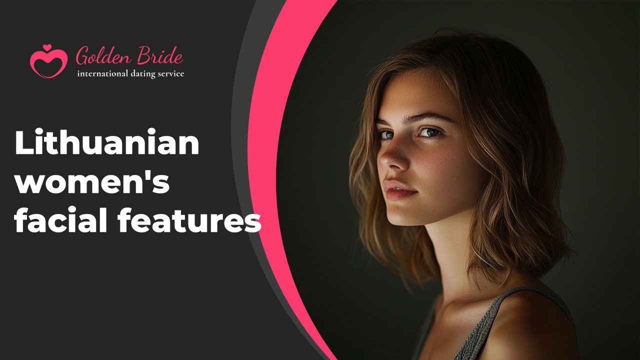 Lithuanian women's facial features
