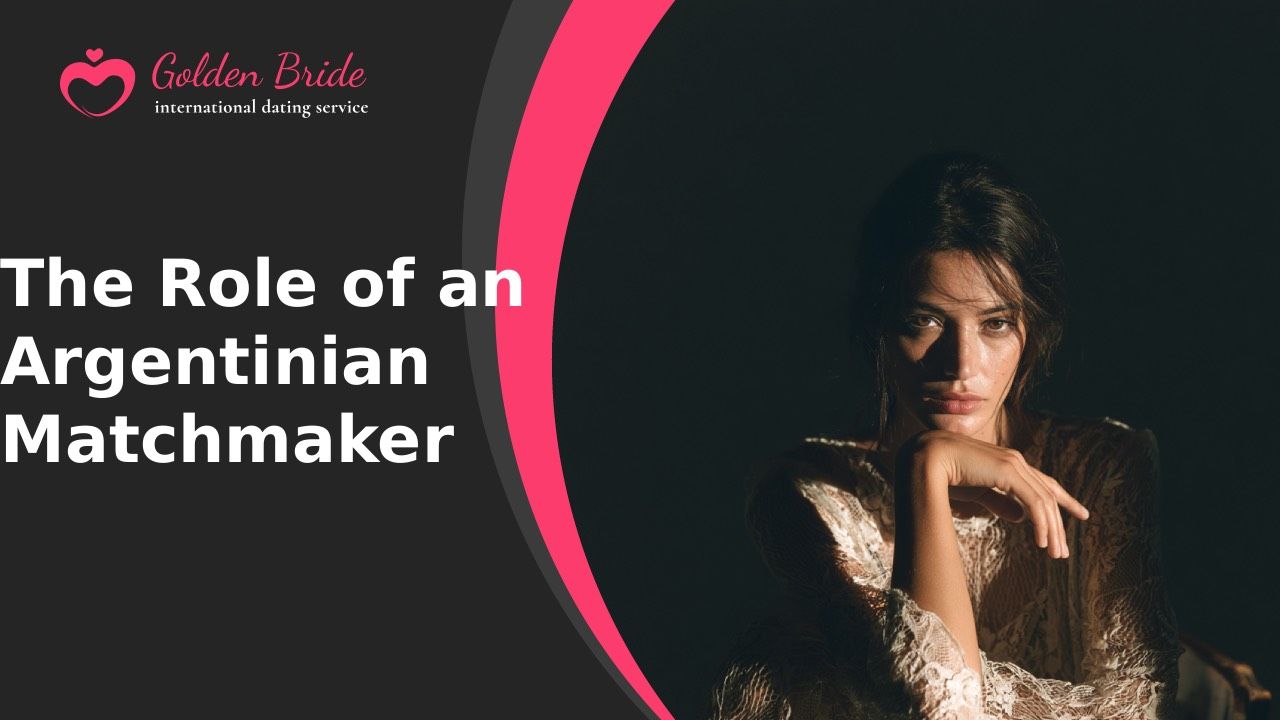 Professional argentinian matchmaker reviewing compatibility profiles