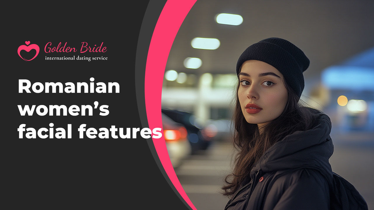 Romanian women's facial features