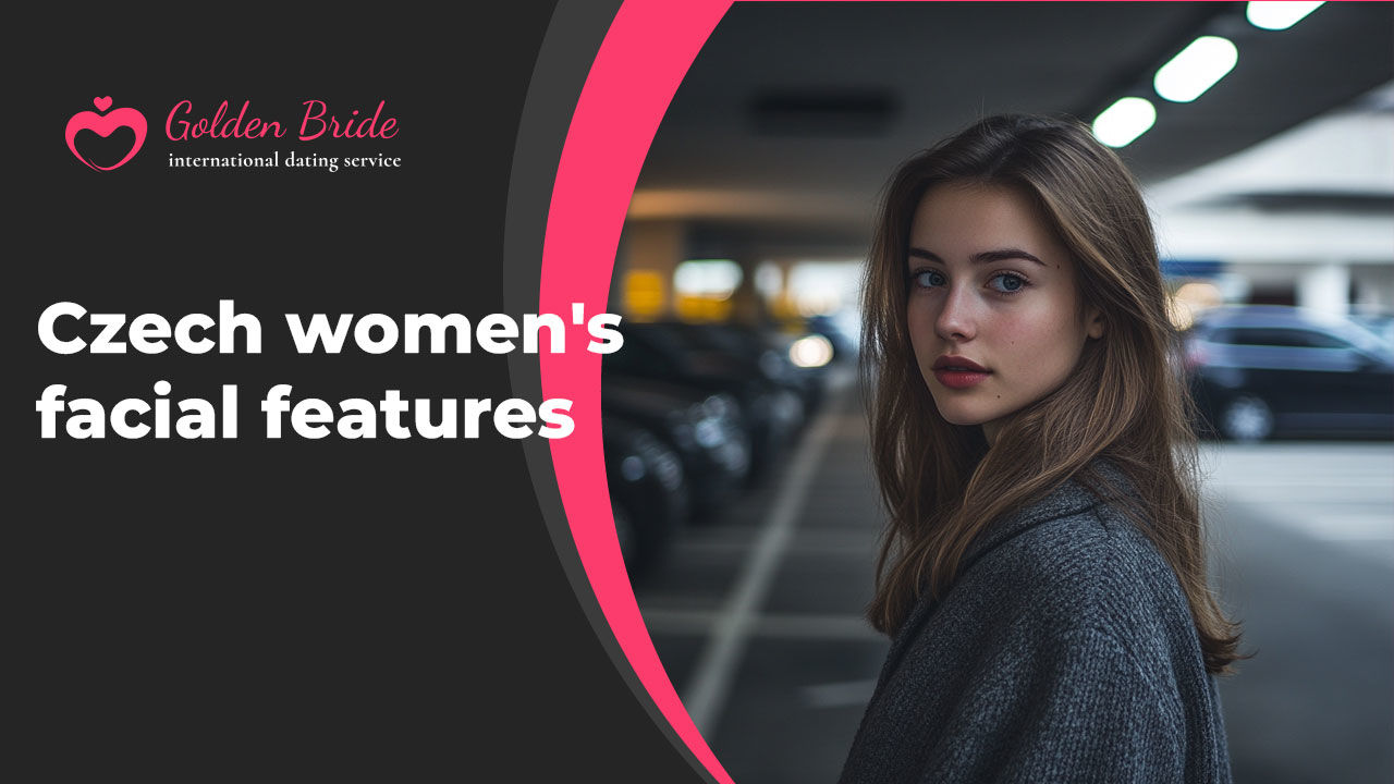 Czech women's facial features