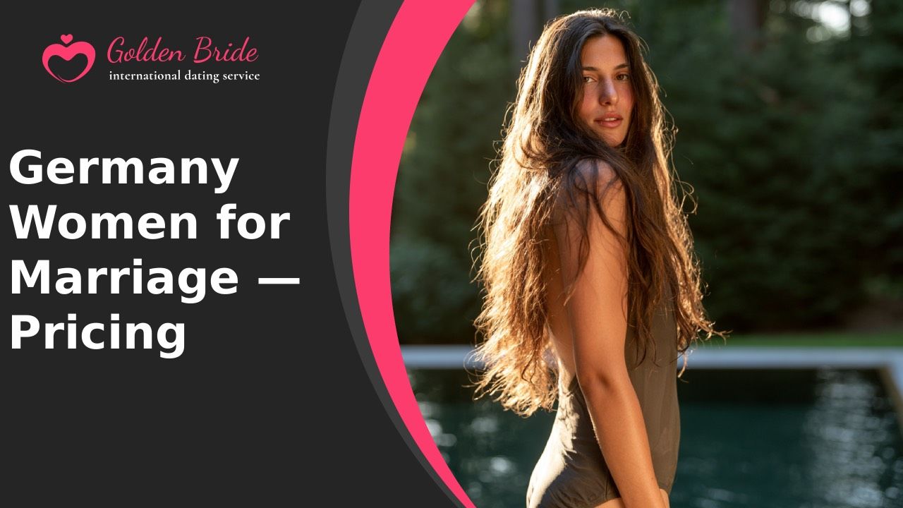 Membership pricing tiers for a German women for marriage platform